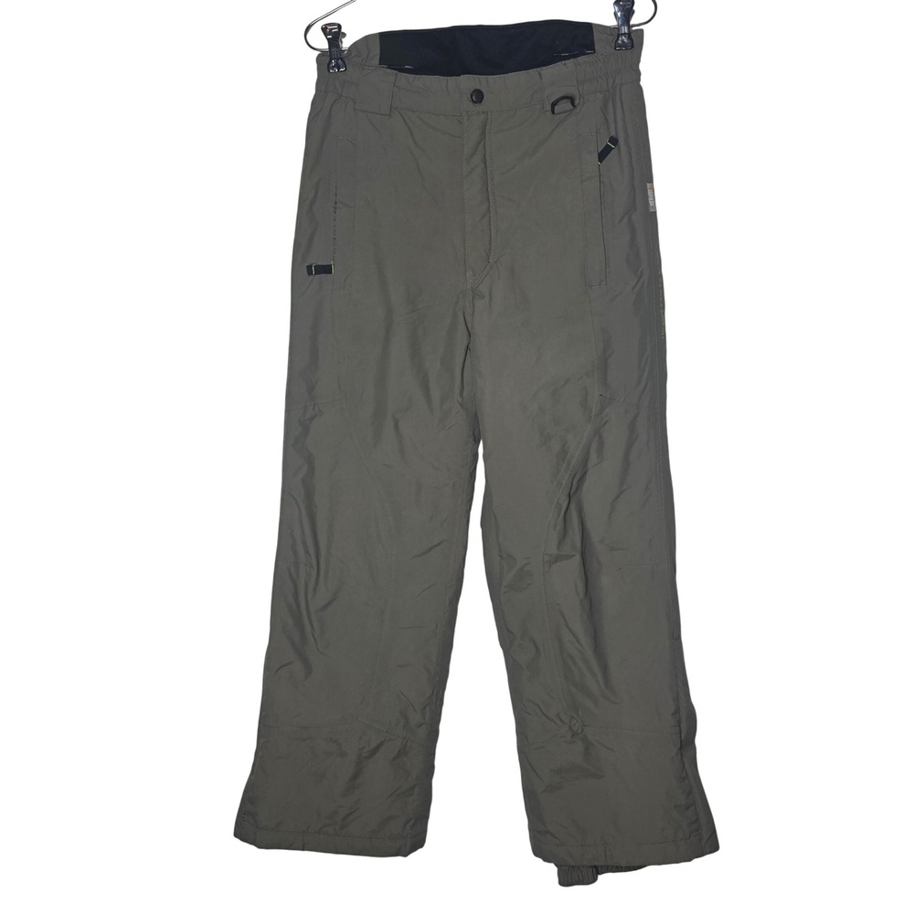 Rodeo Sports C&A Snow Pants Kid 10/12 146/152 Olive Green ClimaTex Ski Snowboard